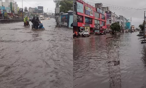 நெருங்கும் ஃபெஞ்சல் புயல்... சென்னை, புறநகர் பகுதிகளில் கனமழை- வெள்ளக்காடாக மாறியது