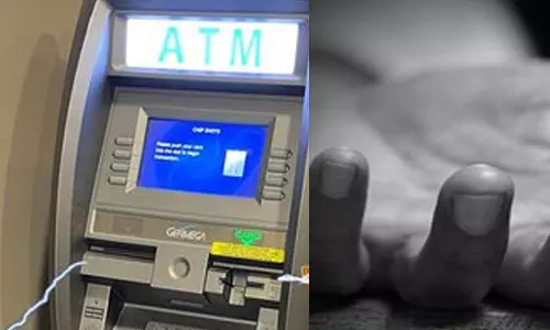 ஏடிஎம்மில் மின்சாரம் தாக்கி வடமாநில வாலிபர் பலி