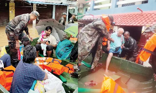 புதுச்சேரியில் மீட்பு பணியில் களம் இறங்கிய இந்திய ராணுவம்