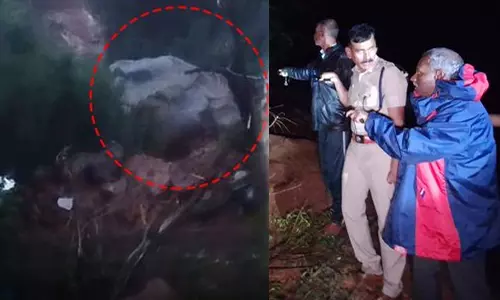 பாறைகள் உருண்டு விழுந்து பூமிக்குள் புதைந்த வீடுகள்- 7 பேரின் நிலை என்ன ?