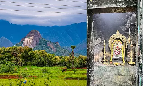 தோரணமலை குகை முருகன் சன்னதியின் அமைப்பு