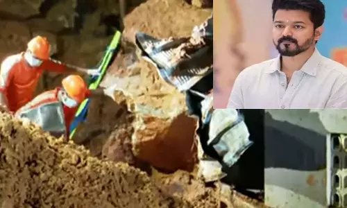 திருவண்ணாமலை மண்சரிவு- நெஞ்சை பதற வைக்கிறது... விஜய் இரங்கல்