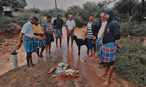 22 ஆண்டுகளுக்கு பிறகு ஏரி நிரம்பியதால் கிராம மக்கள் கிடாவெட்டி கொண்டாட்டம்