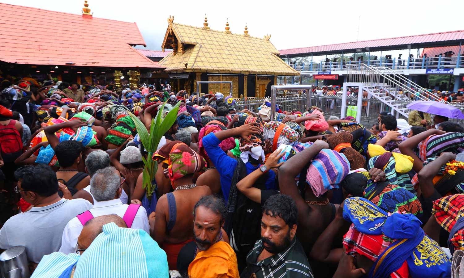 பம்பையில் தேசிய பேரிடர் மீட்பு படையினர் குவிப்பு- பக்தர்கள் எச்சரிக்கையுடன் இருக்க வலியுறுத்தல்