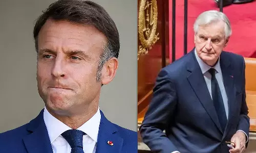 அரசியல் நெருக்கடி காரணமாக பிரான்ஸ் அரசு கவிழ்ந்தது