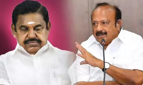 நீர்வழி ஆக்கிரமிப்பு பற்றி இ.பி.எஸ். பேசுவது அண்ணாந்து பார்த்து துப்பிக்கொள்வது போலாகும் - அமைச்சர் காட்டம்