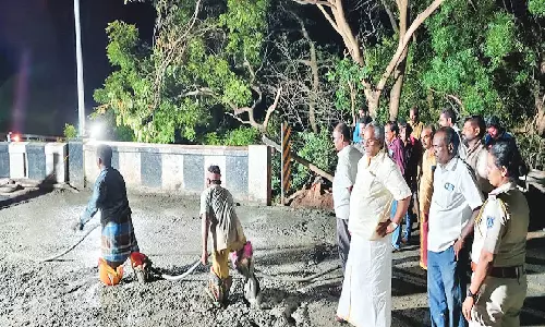 புதுச்சேரி-கடலூர் சாலையில் நாளை மதியம் முதல் போக்குவரத்து தொடங்கும்