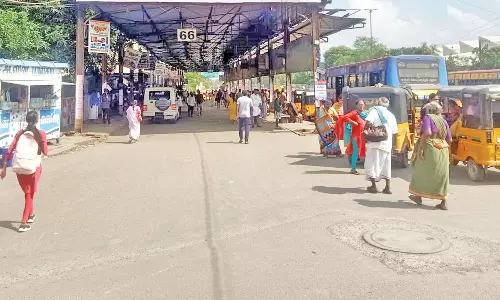 தாம்பரம் ஜி.எஸ்.டி. சாலையில் போக்குவரத்து நெரிசலை குறைக்க பஸ் நிலையங்களை சீரமைக்க முடிவு