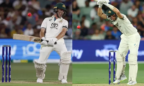 அடிலெய்டு டெஸ்ட்: ஆஸ்திரேலியா நிதான ஆட்டம் - முதல் நாள் ஆட்டநேர முடிவில் 86/1