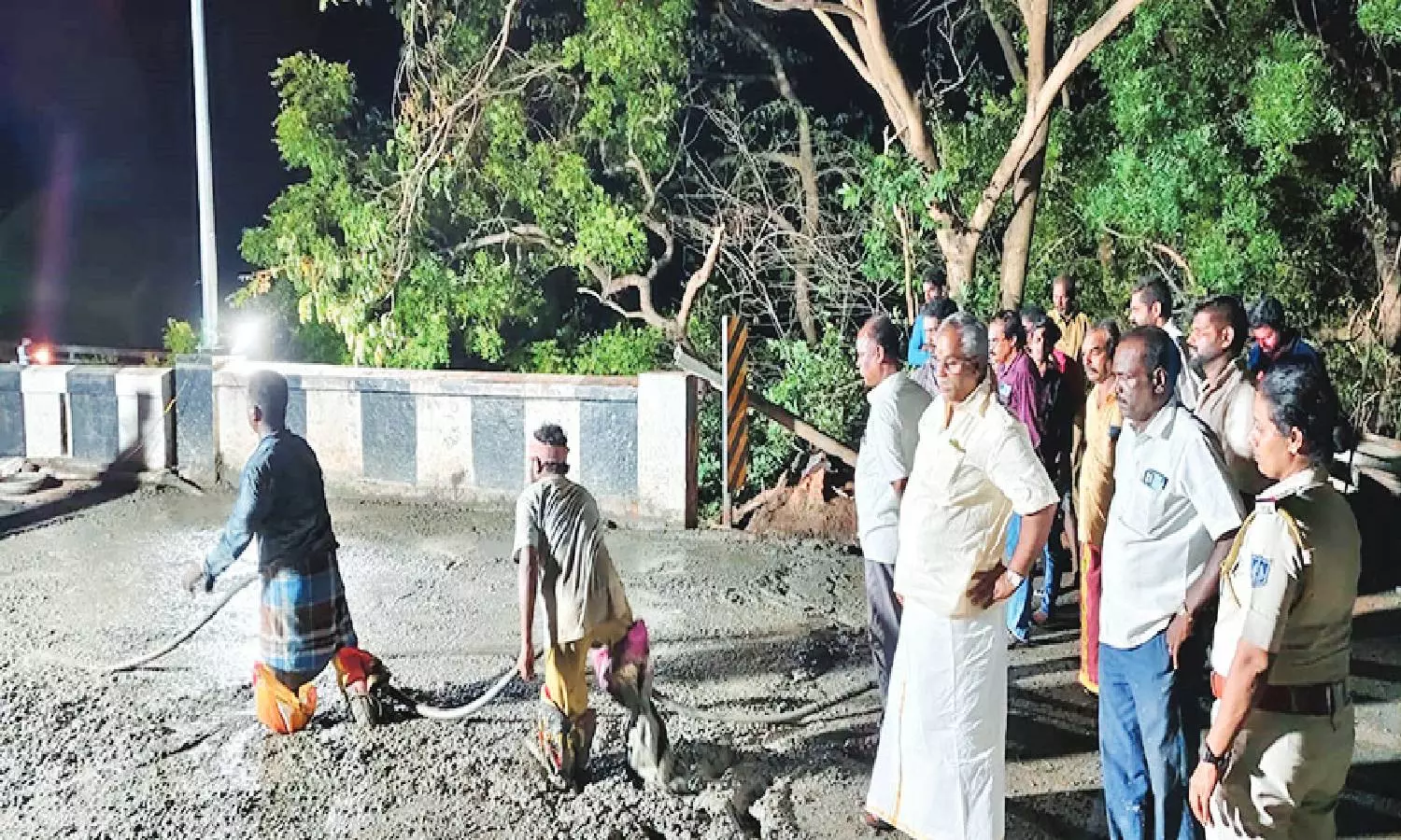 புதுச்சேரி-கடலூர் சாலையில் நாளை மதியம் முதல் போக்குவரத்து தொடங்கும்