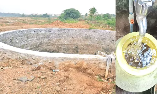 திறந்தவெளி கிணற்றால் மாசடைந்த குடிநீர்- நோய் தொற்று அச்சத்தில் மக்கள் பீதி