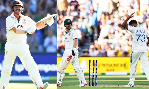 டிராவிஸ் ஹெட் அதிரடி சதம்- ஆஸ்திரேலியா 337 ரன்களுக்கு ஆல் அவுட்