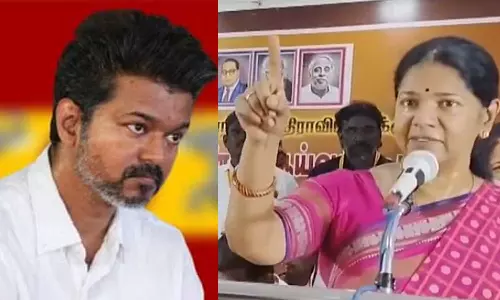 மணிப்பூர் விவகாரம்..  த.வெ.க. தலைவர் விஜய்க்கு தி.மு.க. எம்.பி. கனிமொழி பதிலடி