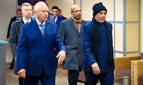 மத்திய மந்திரி ராஜ்நாத் சிங் ரஷ்யா பயணம்: புதினை சந்திக்கிறார்