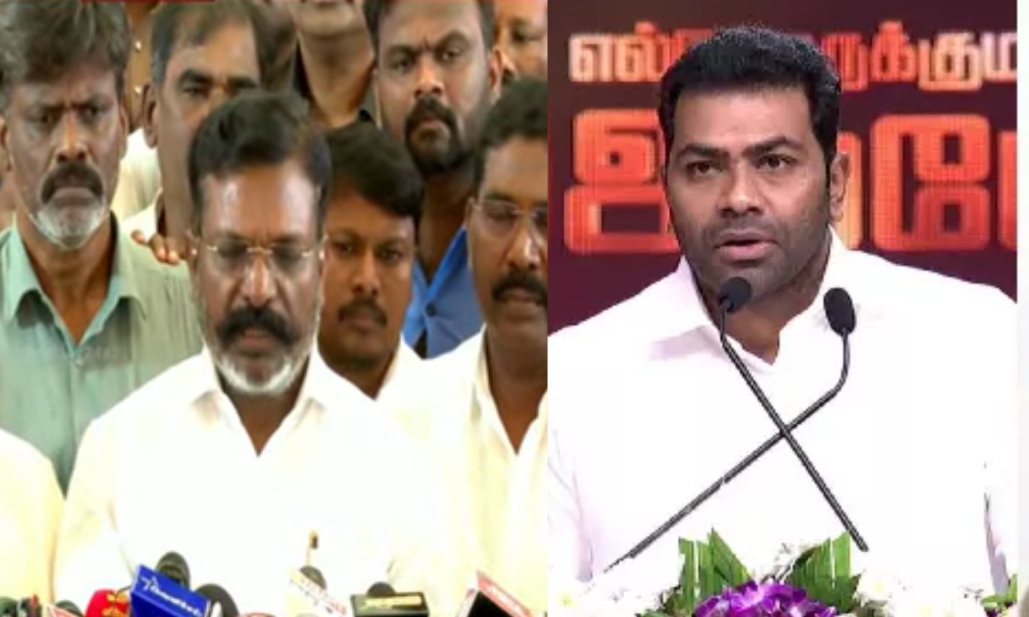 ஆதவ்வின் பேச்சு என் மீதான நம்பகத் தன்மையை கேள்விக்குள்ளாக்கி உள்ளது - திருமாவளவன்