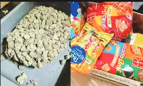 விமானத்தில் ரூ.3.5 கோடி கஞ்சா கடத்தல்: சுங்கத்துறை அதிகாரிகள் அதிரடி