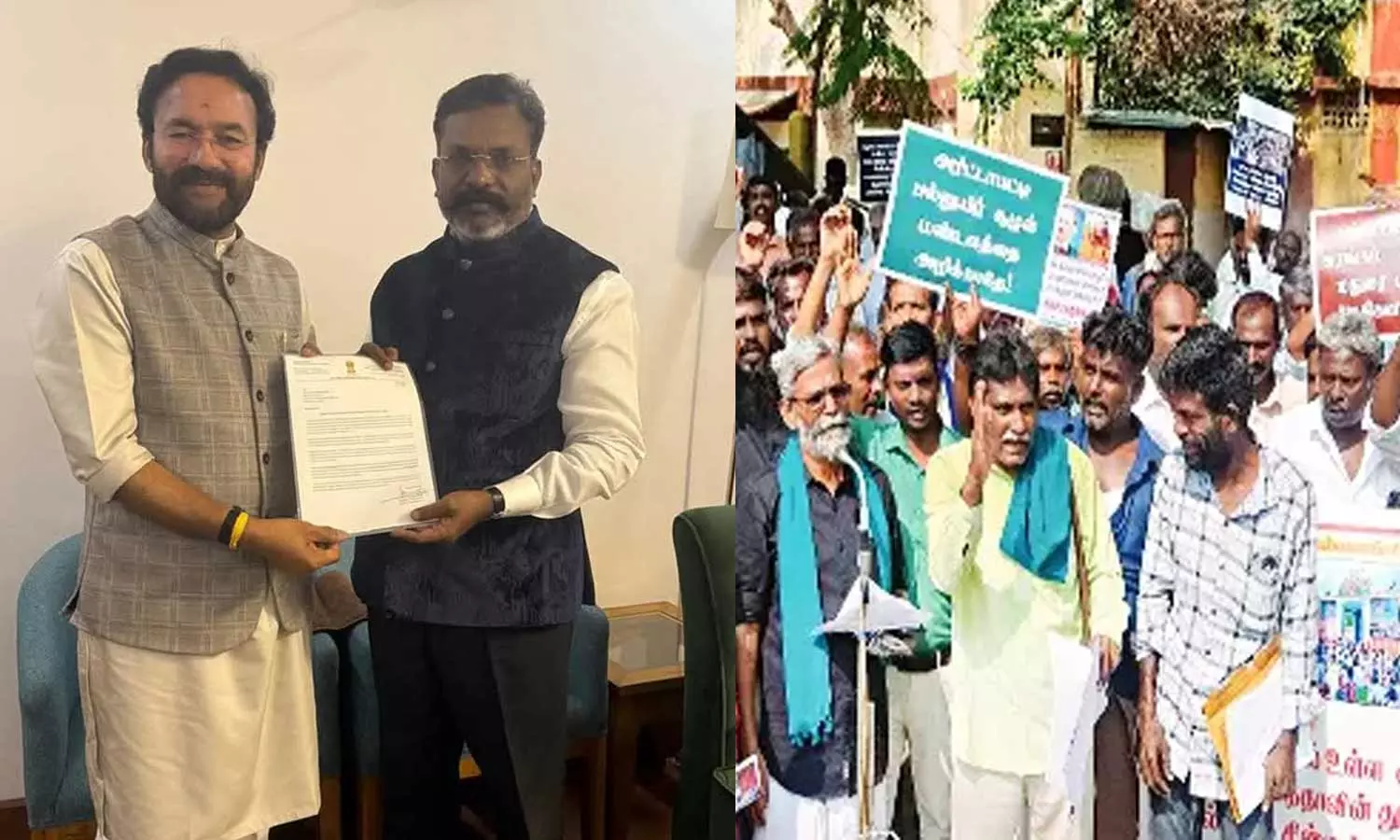 டங்ஸ்டன் சுரங்க ஏலத்தை ரத்து செய்க- மத்திய அமைச்சரை சந்தித்து வலியுறுத்திய திருமாவளவன்