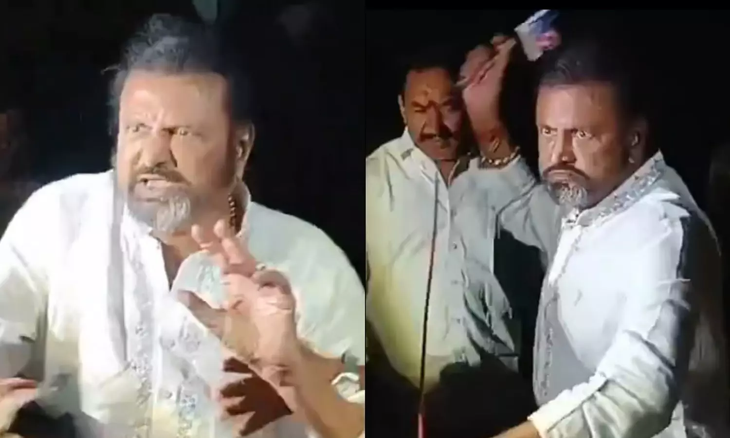 நடிகர் மோகன் பாபு மீது வழக்கு பதிவு நடிகர் மோகன் பாபு மீது வழக்கு பதிவு