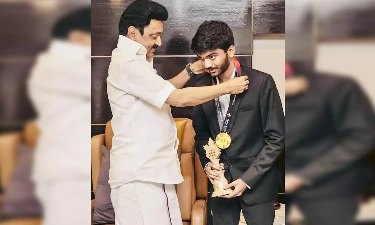 குகேஷை நினைத்து தமிழகம் பெருமை கொள்கிறது- முதலமைச்சர் மு.க.ஸ்டாலின் வாழ்த்து குகேஷை நினைத்து தமிழகம் பெருமை கொள்கிறது- முதலமைச்சர் மு.க.ஸ்டாலின் வாழ்த்து