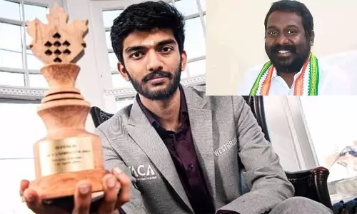 உலக செஸ் சாம்பியன் பட்டம் வென்ற குகேஷ்-க்கு விஜய் வசந்த் வாழ்த்து