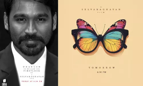 செல்வராகவன் இயக்கும் புதிய படத்தின் ஃபர்ஸ்ட் லுக் இன்று வெளியீடு