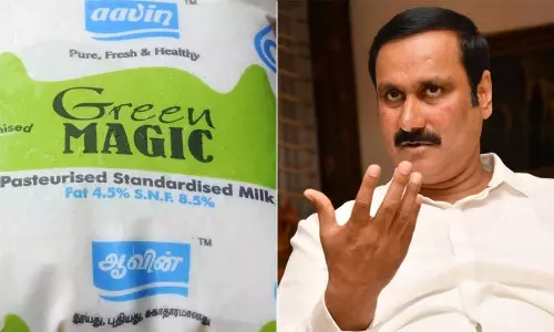 பாலின் அளவை குறைத்து அதிக விலைக்கு விற்க ஆவின் புதிய முயற்சி- அன்புமணி குற்றச்சாட்டு