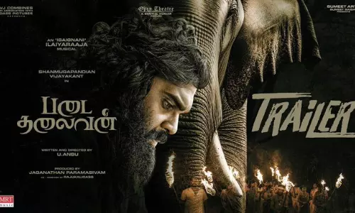 சண்முக பாண்டியன் நடித்த படை தலைவன் படத்தின் டிரெய்லர் வெளியீடு