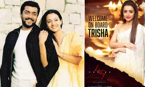 சூர்யா 45 திரைப்படத்தில் இணைந்த திரிஷா