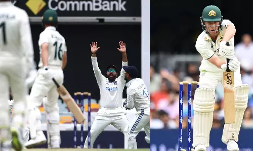 பிரிஸ்பேன் டெஸ்டில் மழை குறுக்கீடு: மதிய உணவு இடைவேளைக்குப் பிறகு தொடங்காத ஆட்டம்