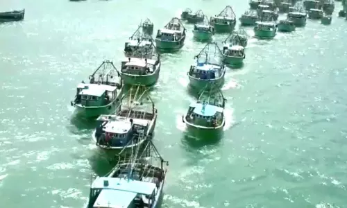 7 நாட்களுக்கு பின் கடலுக்கு சென்ற ராமேசுவரம் மீனவர்கள்