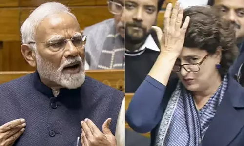 ரத்த ருசி கண்ட காங்கிரஸ்.. மோடியின் பேச்சு  2 கணக்கு பீரியட் ஒன்னா வந்த மாதிரி - பிரியங்கா சலிப்பு