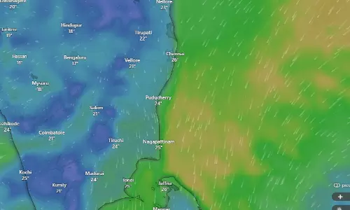 இன்று உருவாகும் புதிய காற்றழுத்த தாழ்வு பகுதி