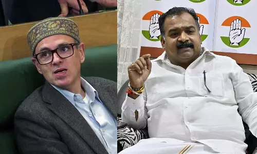 வாக்கு எந்திரத்தை குறை கூறாதீர்கள் என்ற உமர் அப்துல்லாவுக்கு காங்கிரஸ் பதில்