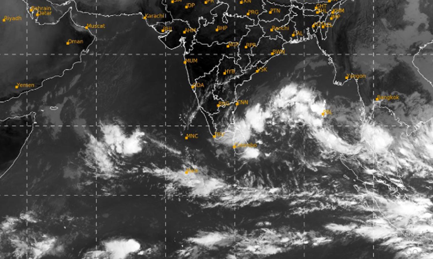 வங்கக்கடலில் உருவானது குறைந்த காற்றழுத்த தாழ்வு பகுதி