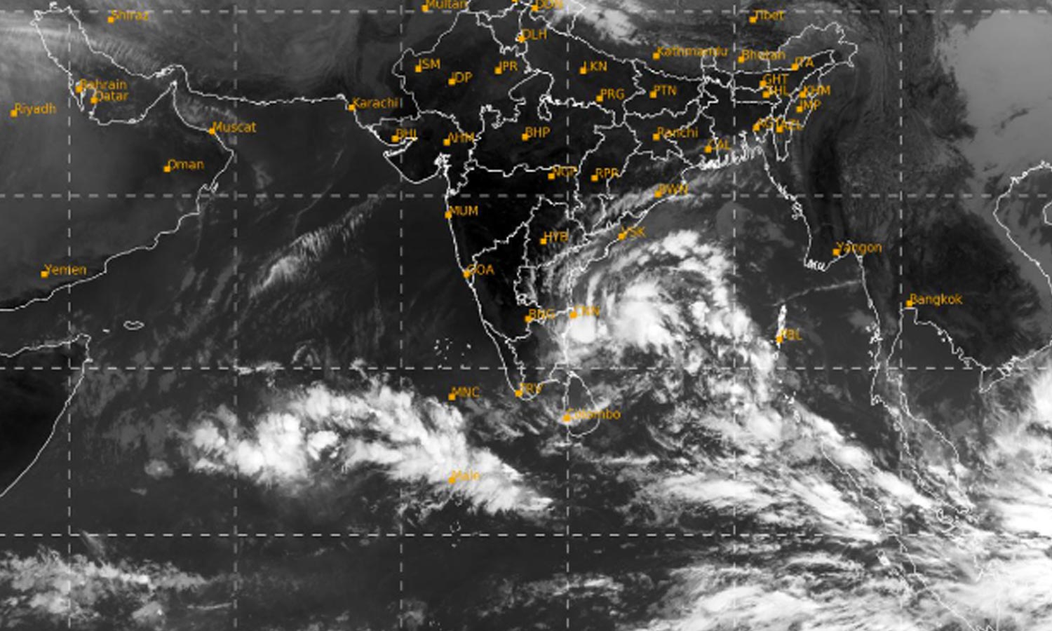 காற்றழுத்த தாழ்வு பகுதி தீவிரம் அடைகிறது- சென்னை உள்பட 7 மாவட்டங்களில் மிக கனமழை எச்சரிக்கை