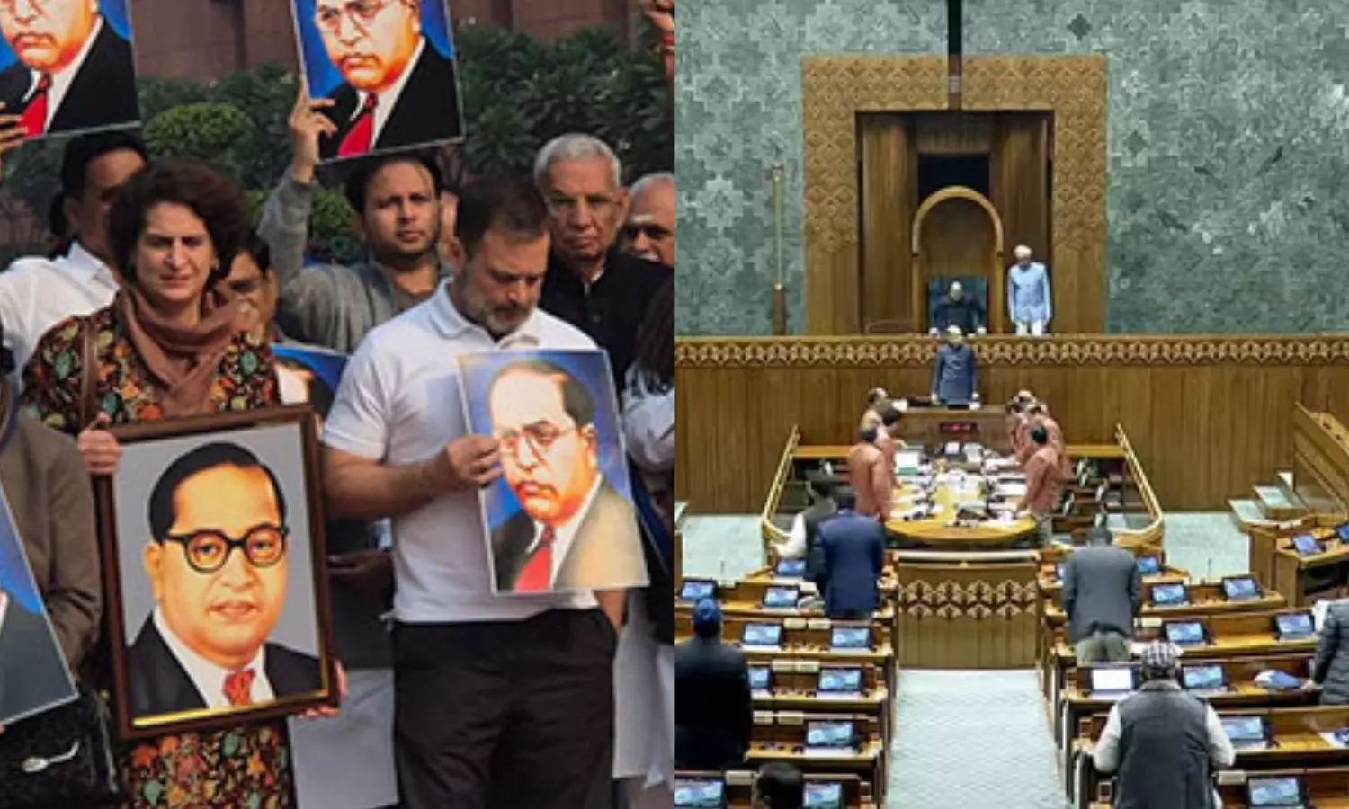 அம்பேத்கரை அவமதித்த அமித் ஷா மன்னிப்பு கேட்கணும்.. MPக்கள் ஜெய் பீம் கோஷம்- இரு அவைகளும் ஒத்திவைப்பு அம்பேத்கரை அவமதித்த அமித் ஷா மன்னிப்பு கேட்கணும்.. MPக்கள் ஜெய் பீம் கோஷம்- இரு அவைகளும் ஒத்திவைப்பு