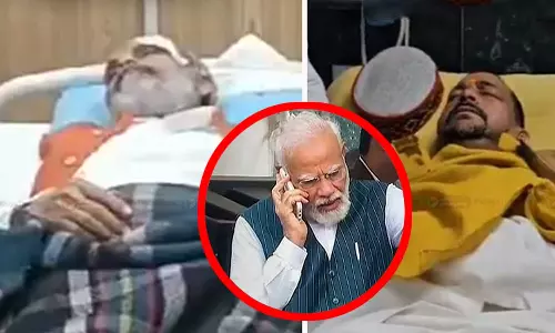 மருத்துவமனையில் சிகிச்சை பெற்று வரும் பாஜக எம்.பி.க்களிடம் நலம் விசாரித்தார் பிரதமர் மோடி