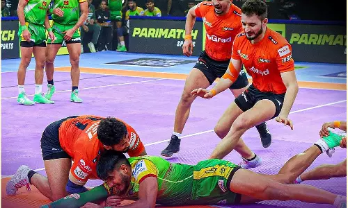 புரோ கபடி லீக்: உ.பி. யோதாஸ், யு மும்பா அணிகள் வெற்றி