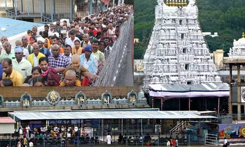 திருப்பதி கோவிலில் பக்தர்களிடம் வி.ஐ.பி. டிக்கெட் தருவதாக பணம் பறித்த போலீஸ்காரர்