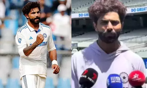 இந்தியில் தான் பேசுவாரா? ஜடேஜாவை விமர்சித்த ஆஸ்திரேலிய ஊடகங்கள்