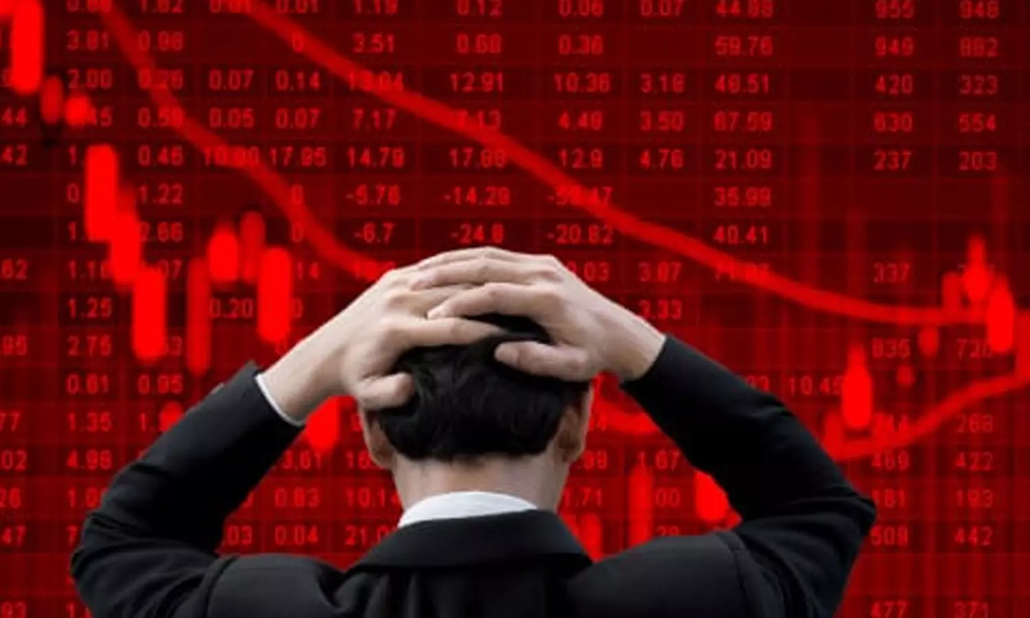 பங்குச்சந்தை சரிவு - ரூ.9 லட்சம் கோடி வரை இழப்பை சந்தித்த முதலீட்டாளர்கள் பங்குச்சந்தை சரிவு - ரூ.9 லட்சம் கோடி வரை இழப்பை சந்தித்த முதலீட்டாளர்கள்