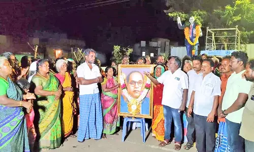 புதிய விமான நிலையத்திற்கு ஏதிரான போராட்டம் நீடிப்பு- அமித்ஷாவுக்கு எதிராக கோஷம்