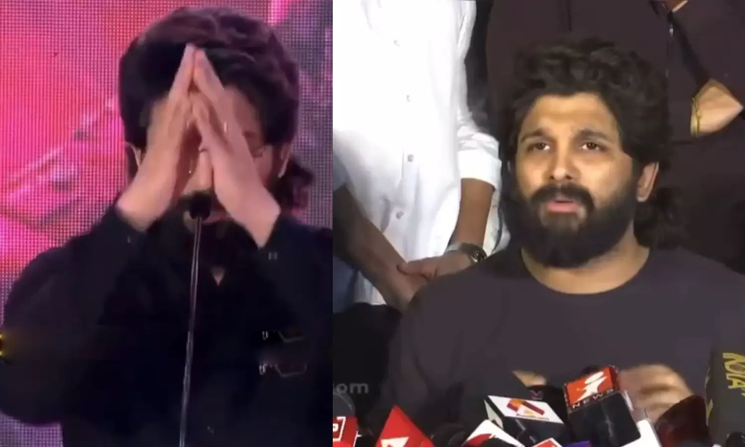 ரசிகர்களுக்கு அன்பான வேண்டுக்கோள் விடுத்த அல்லு அர்ஜூன் ரசிகர்களுக்கு அன்பான வேண்டுக்கோள் விடுத்த அல்லு அர்ஜூன்