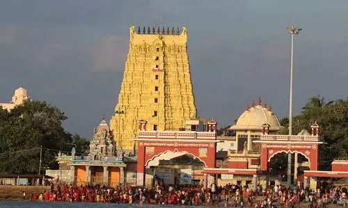 ராமேசுவரம் ராமநாதசுவாமி கோவில் நடை இன்று பகுதிநேரம் அடைப்பு