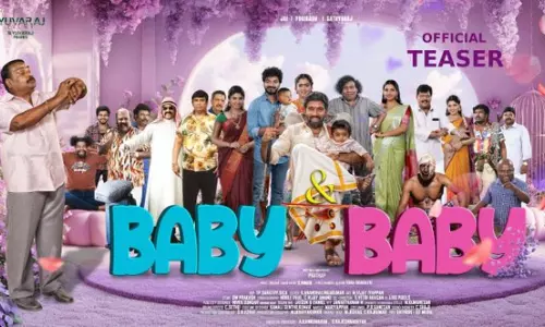 யார் குழந்தைடா இது ? - ஜெய் நடித்த பேபி & பேபி என்ற நகைச்சுவை படத்தின் டீசர் வெளியானது