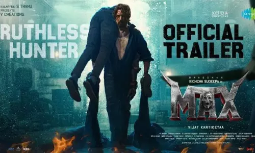 அதிரடி சண்டை காட்சிகள் நிறைந்த கிச்சா சுதீப்பின் மேக்ஸ் டிரெய்லர் வெளியானது