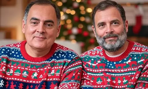 மேஜிக் செய்த ஏஐ.. ராஜீவ் காந்தியுடன் இருக்கும் ராகுல் காந்தி.. லைக்குகளை குவிக்கும் புகைப்படம்