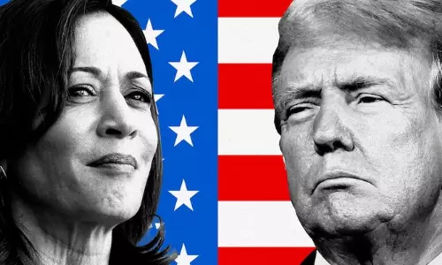 2024 ரீவைண்ட்: டிரம்ப் vs கமலா - கொலை முயற்சி முதல் தேர்தல் வெற்றி வரை.. உலக வல்லரசில் அரசியல் கூத்து