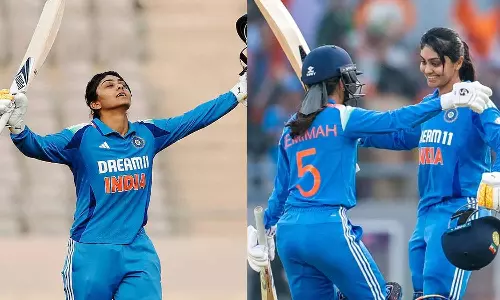 சதம் விளாசிய ஹர்லீன் தியோல்- வெஸ்ட் இண்டீஸ் அணிக்கு 359 ரன்கள் இலக்கு நிர்ணயித்த இந்தியா