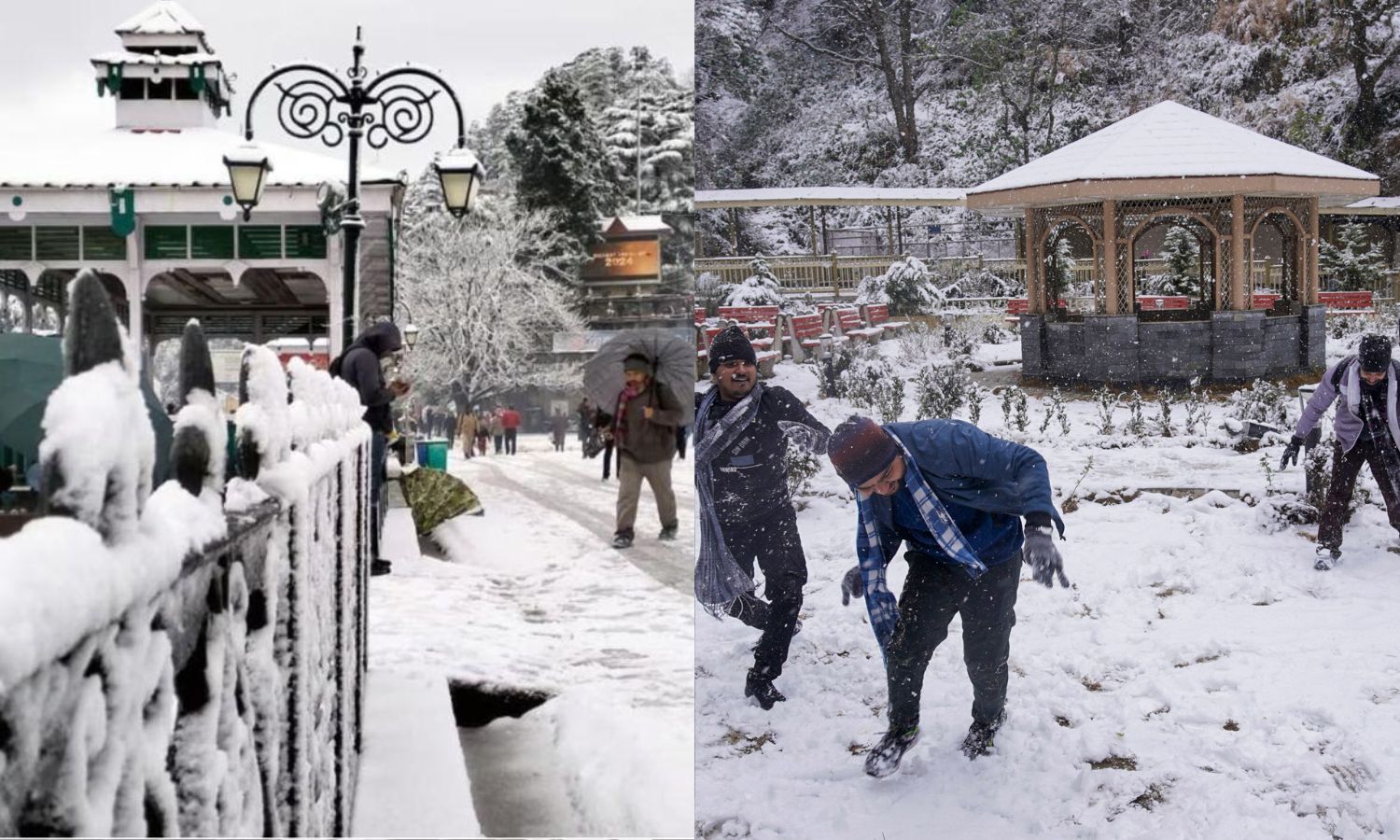 VIDEO: பனி மூடிய இமாச்சலப் பிரதேச நகரங்கள்.. உற்சாகத்தில் மக்கள் - பிரமிப்பூட்டும் காட்சிகள்